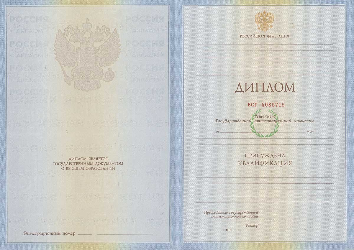 Диплом специалиста 2009-2011 год 